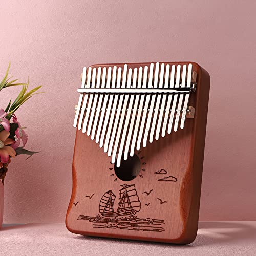 LYEAA Kalimba à 21 touches, kit de piano à pouces avec sac de protection, Marimba portable, instrument de musique Mbira… - Les Beatles, Paul McCartney, John Lennon, RIngo Starr, George Harrison LYEAA Kalimba à 21 touches, kit de piano à pouces avec sac de protection, Marimba portable, instrument de musique Mbira… – Image 5