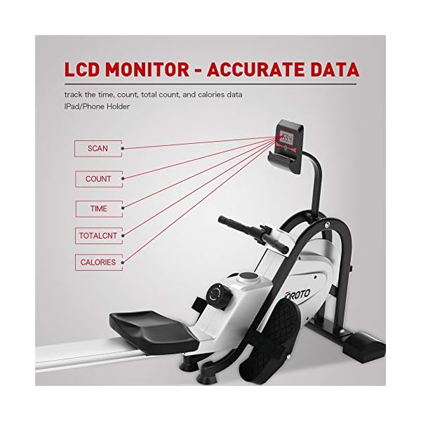 JOROTO-Magnetic-Rower-Rowing-Machine-with-LCD-Display-300LB-Weight-Capacity-Row-Machine-Exercise-Rower-for-Home-Gym-MR35 JOROTO Magnetic Rower Rowing Machine with LCD Display 300LB Weight Capacity Row Machine Exercise Rower for Home Gym (MR35)