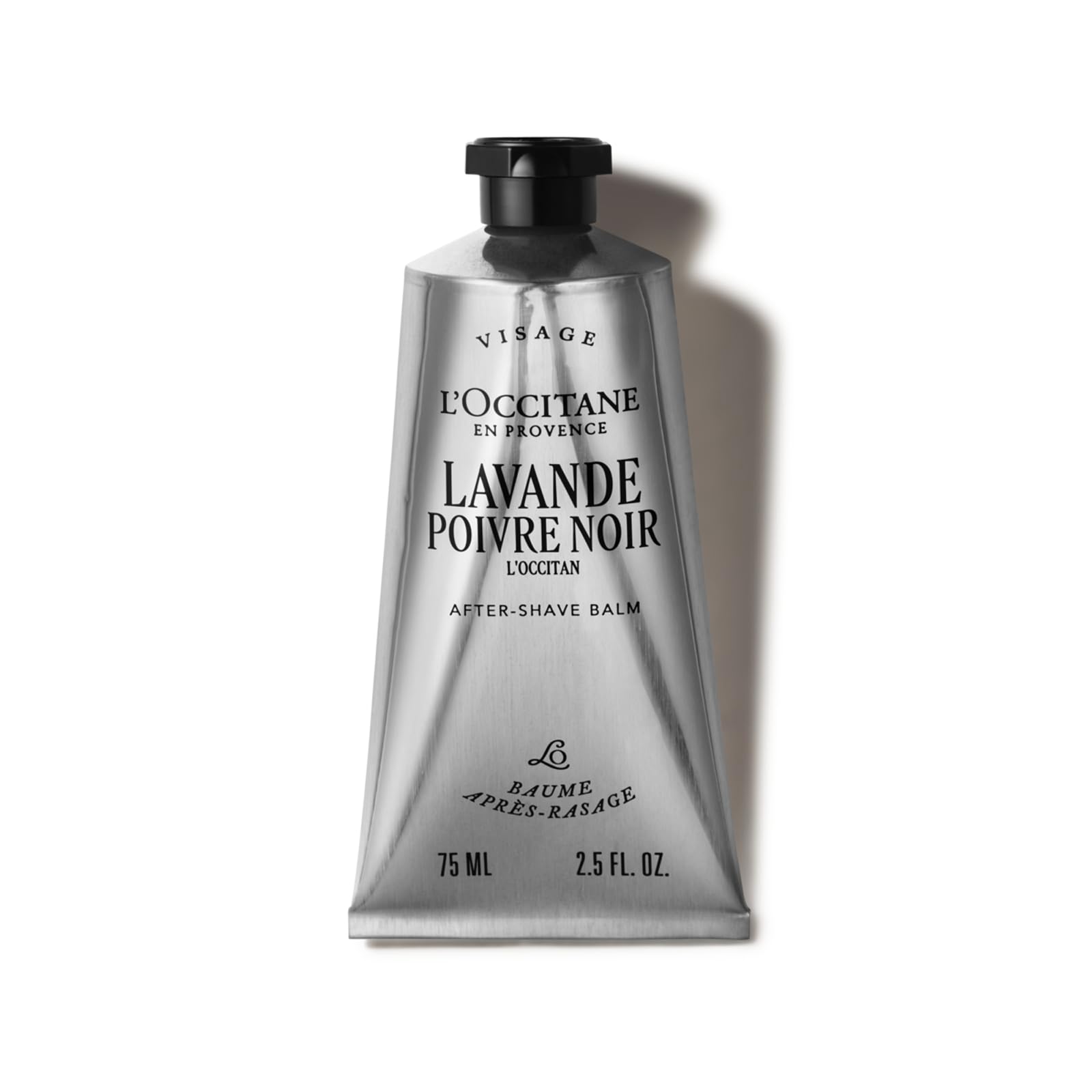 L'OCCITANE - Bálsamo Aftershave Lavande Poivre Noir (anteriormente L'Occitan) - 75 ml - Hidrata y reduce las irritaciones - Fabricado en Francia