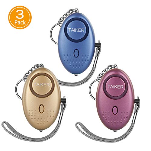 Personal Alarm for Women 140DB Emergency Self-Defense Security Alarm Keychain with LED Light