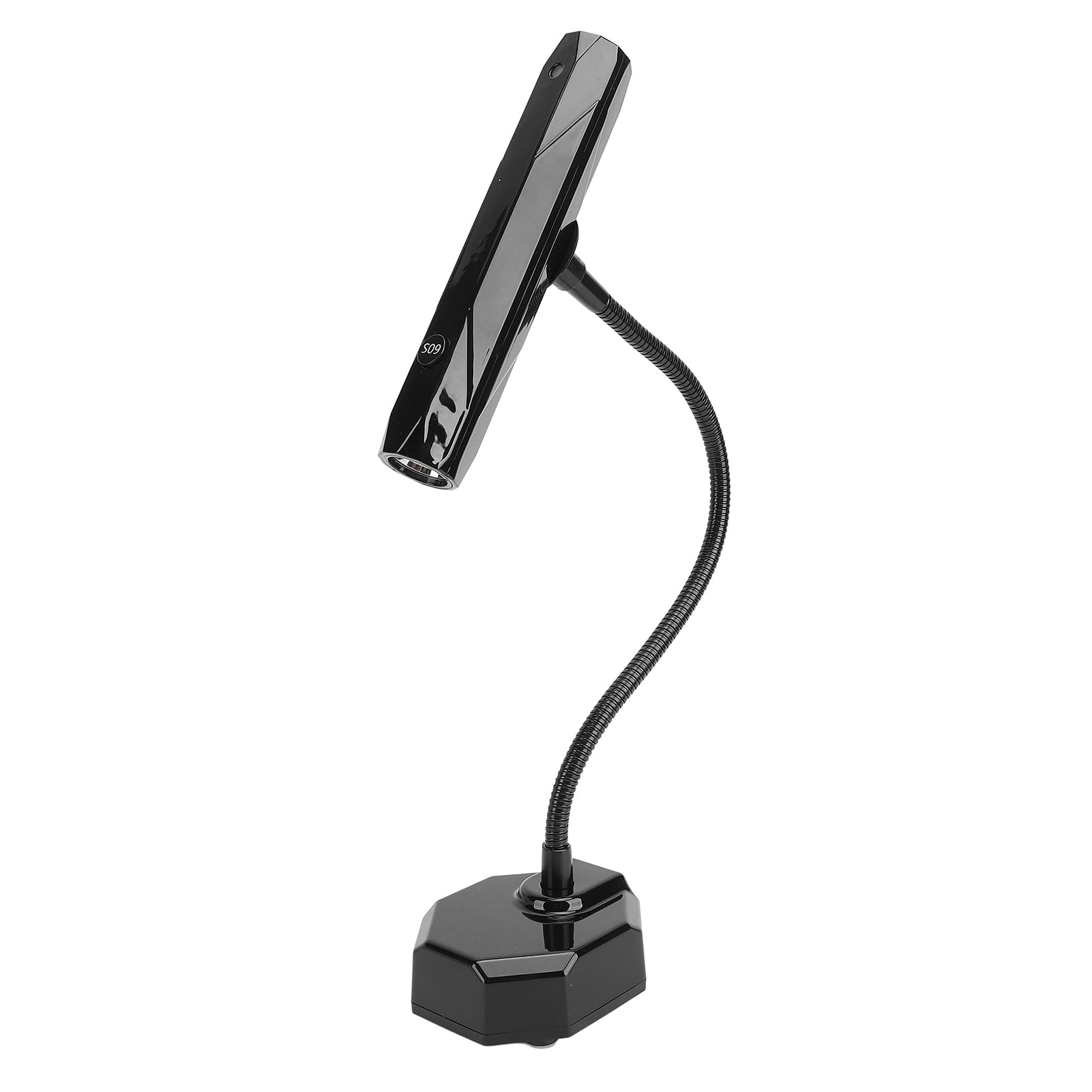 Lampada touch per unghie, portatile, a collo di cigno, asciugacapelli per unghie a batteria, per nail art fai da te