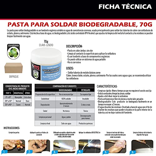 Estaño para soldar cobre 18 Imagen adicional