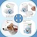 Tinioey Dog Ear Wipes for Dogs - 1.9in-Wide Large Sized Finger Pads(60 Pads) | Plant-Based Cat Dog Ear Cleaner Wipes Cleaning Solution to Remove Dirt and Ear Wax, Relieve Itching & Inflammation