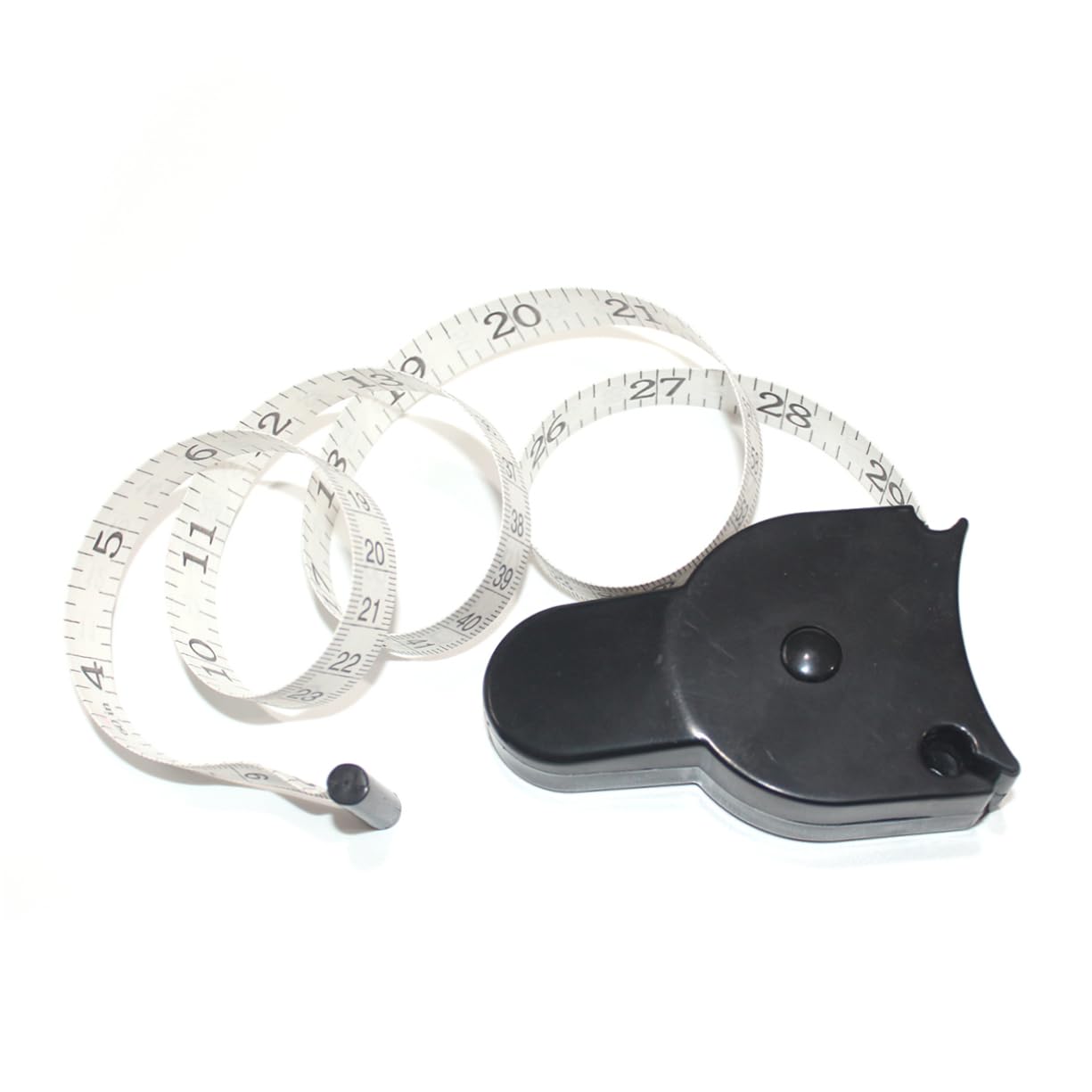 FOMIYES Sturdy Fat Caliper 1.5m Tape Measure Measurement Waist Arms Thighs Easy 3-Click Readout