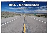 USA - Nordwesten (Wandkalender 2026 DIN A3 quer), CALVENDO Monatskalender: Highlights einer Reise durch den Nordwesten von Amerika (CALVENDO Orte)
