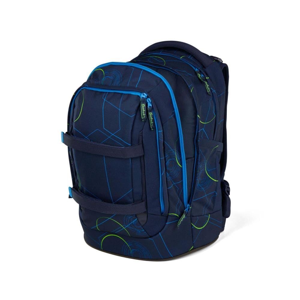 Satch Set mochila Blue Tech artículos escolares unisex poliéster reciclado multicolor