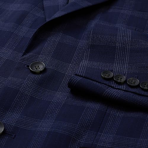 Haggar J.M Slim Fit Subtle Print Sportcoat Blue - image 4