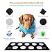ANLIKY Dog Buttons for Communication, 9pcs Recordable Talking Buttons Set with Mat & Stickers, Pet Training Buttons for Dogs & Cats, Speaking Buttons
