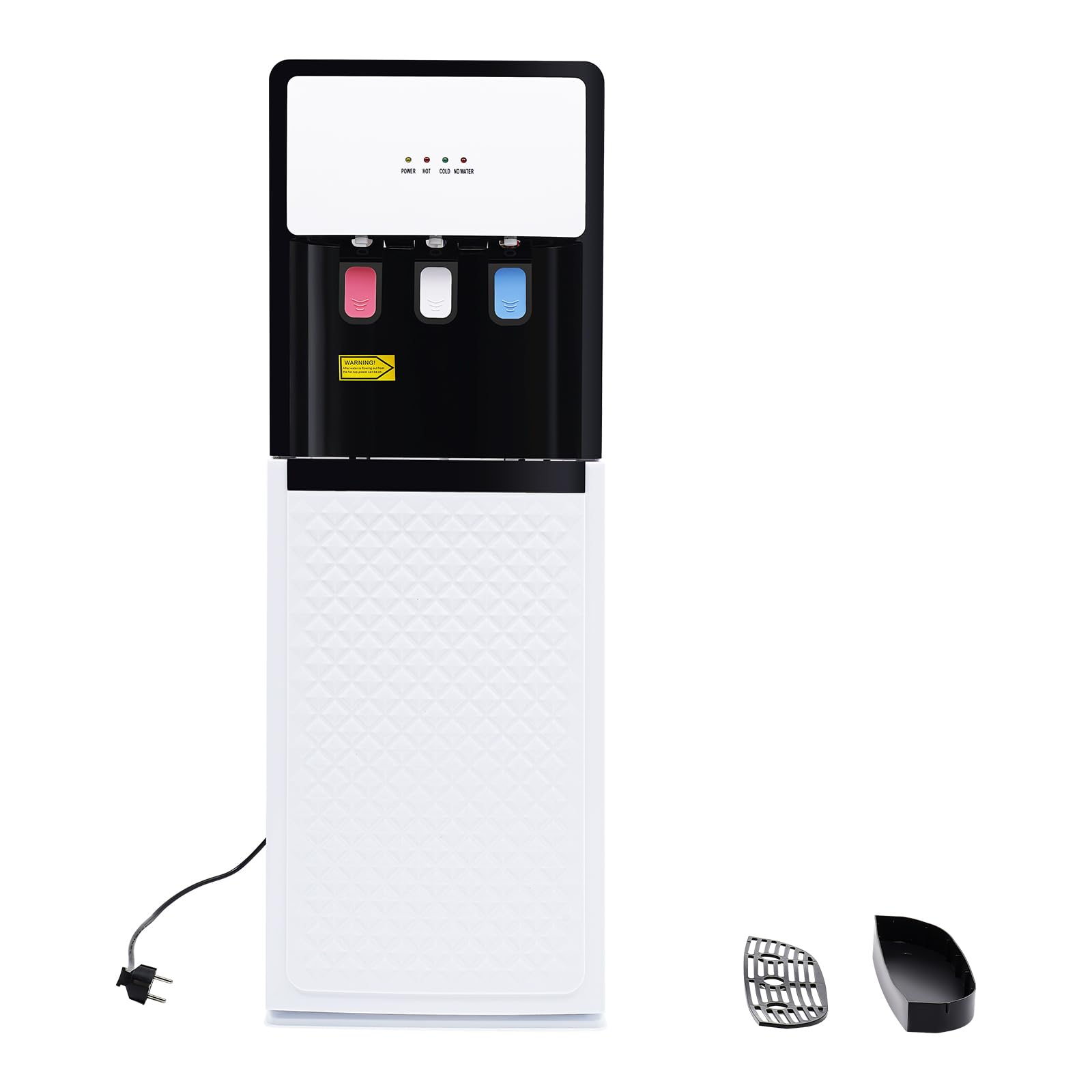 Distributeur d'eau électrique sur pied - Distributeur d'eau chaude froide - Double fonction - Distributeur d'eau chaude électrique sur pied - Pour la maison et le bureau - Avec protection de