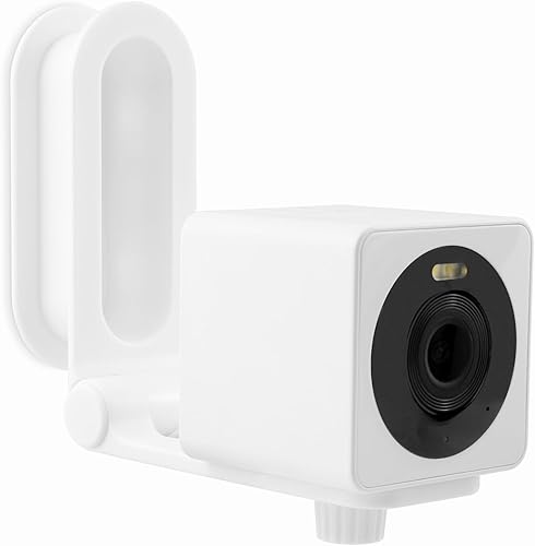 LEFXMOPHY Soporte de pared compatible con WYZE Cam OGOG Teleobjetivo Cámara para techo al aire libre Soporte de montaje al aire libre Soporte de