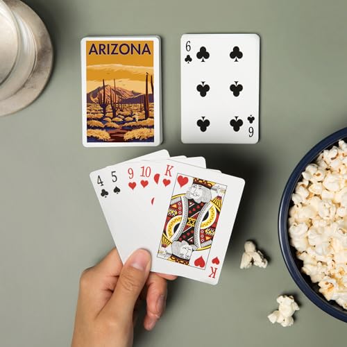 Lantern Press Arizona, cartas de póker tamaño estándar miniatura 2