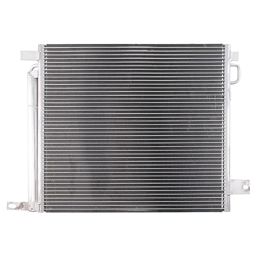 Image of TRQ Air Conditioning A /C Condenser Receiver Drier Compatible with 2009-2012 Chevrolet Colorado GMC Canyon 2006-2010 Hummer H3 2009-2010 H3T HU3030102