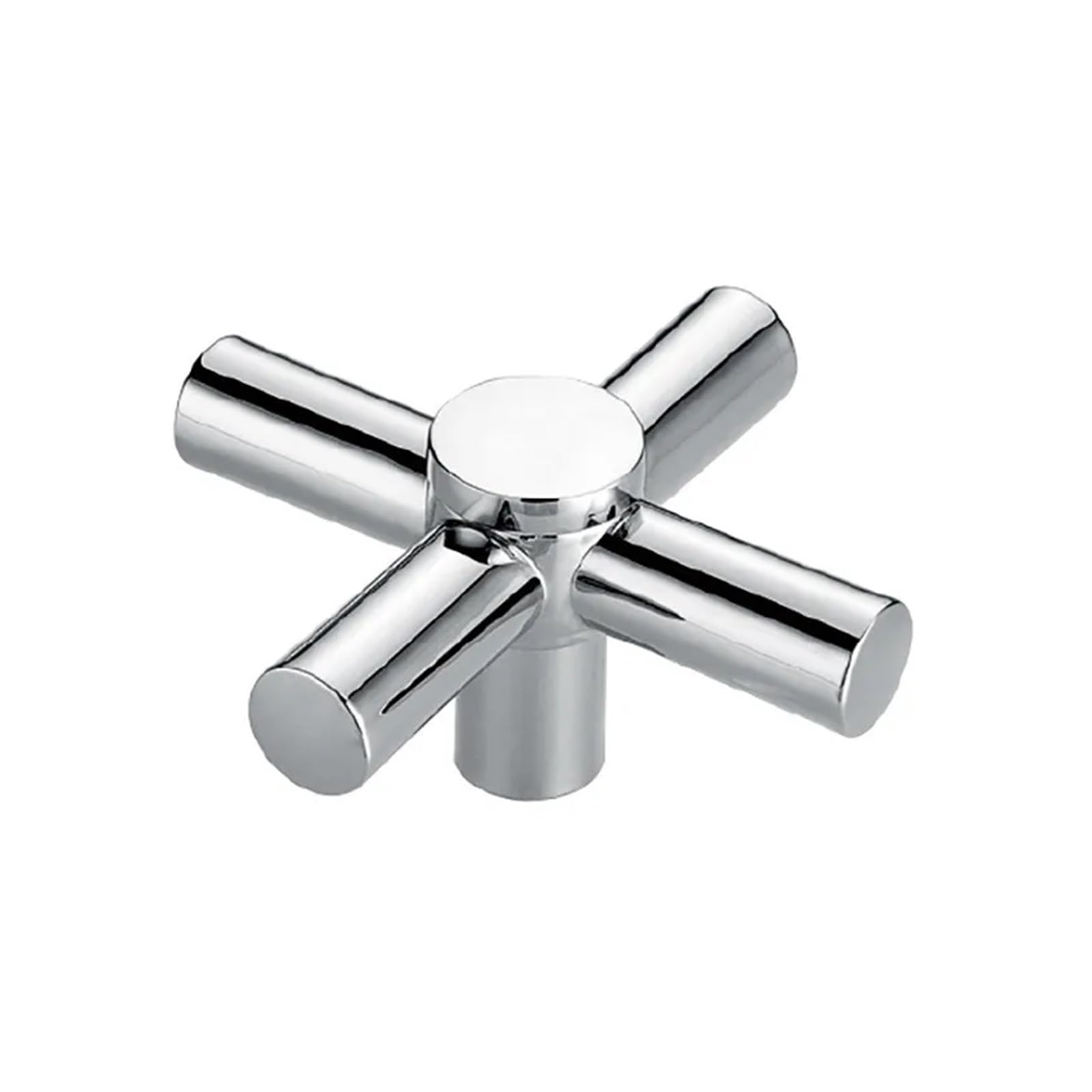 Poignée de robinet en croix pour lavabo salle de bain et cuisine