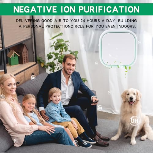 Purificador de Aire Ionizador con Luz Nocturna 2 Pack miniatura 6