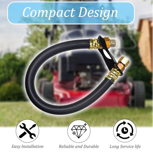 Image of Fit for HON1012 12mm Oil Drain Hose Replacement for Honda Engines,Compatible with Hon-da GX240, GX270, GX340, GX360, GX390, GC160 Series