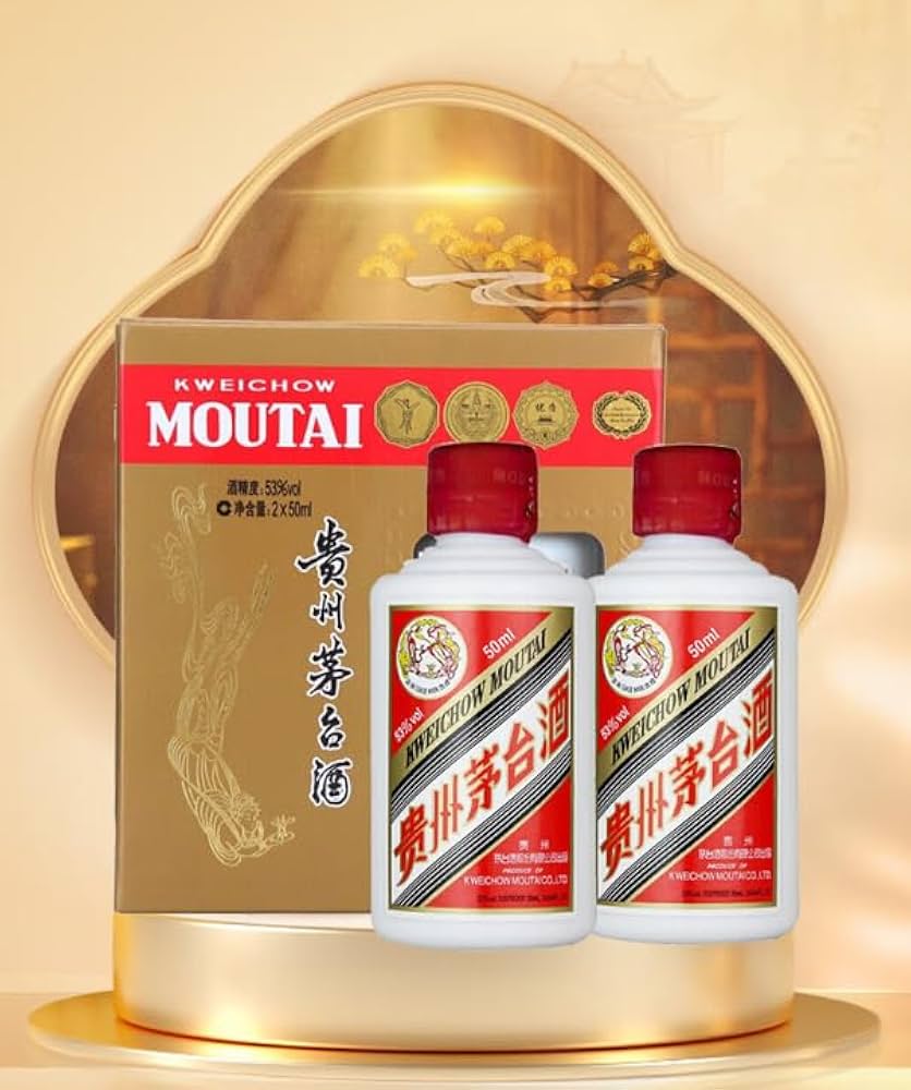 【即日発送】白酒 Moutai 50ml x2本♪ 即日発送】白酒 Moutai 50ml x2本♪ 即日発送】白酒 Moutai 50ml