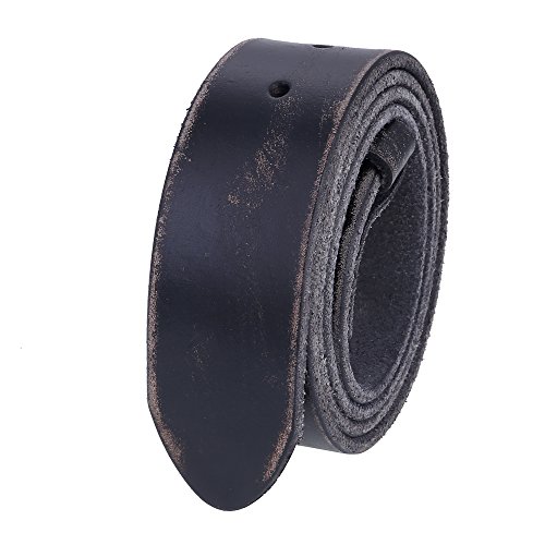 Image of Gelante Genuine Full Grain Leather Belt Strap without Belt Buckle