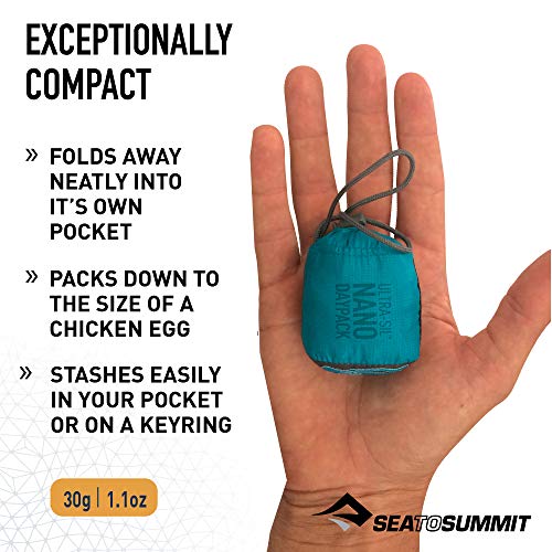 Sea to Summit Ultra-Sil Nano Ultralight Day Pack, 18-Liter, Dark Blue3