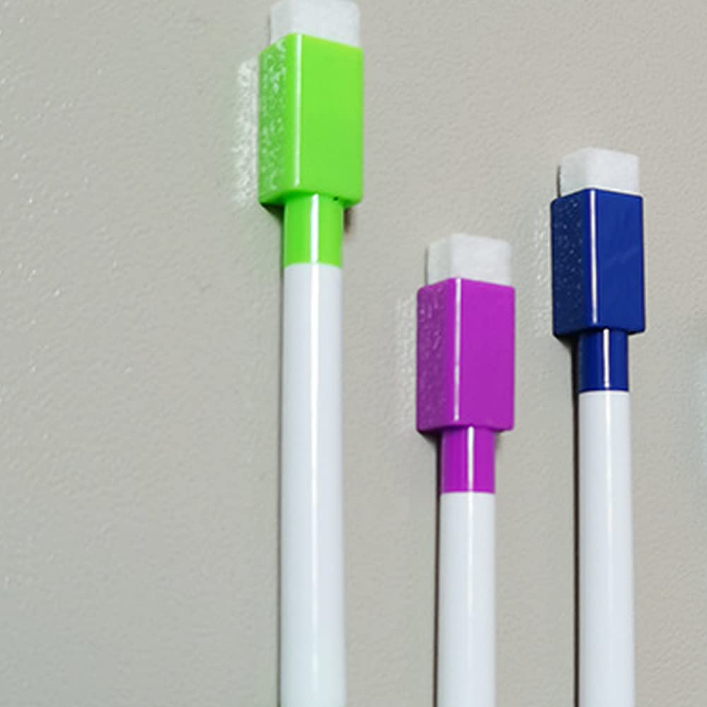6 Whiteboard-Marker Mit Magnet & Radiergummi – Trocken Abwischbar Für Büro, Schule & Homeoffice