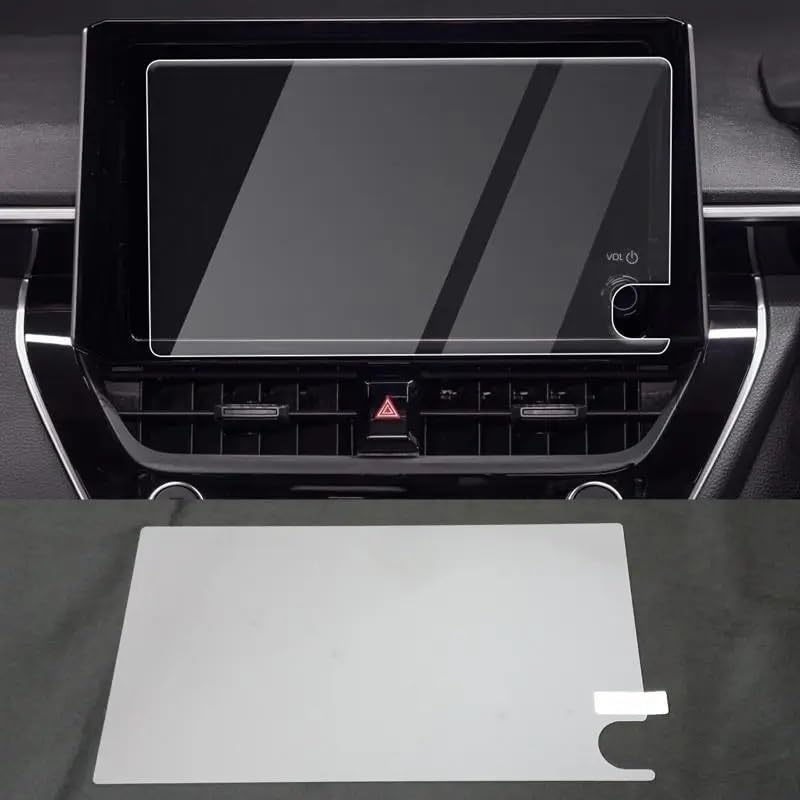 Protection d'écran RAV4 2023 en verre trempé pour navigation et écran tactile de voiture