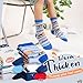 Kids Fuzzy Socks Non Slip Soft Fluffy Slipper Grips Socks Warm Plush Cozy Cabin Boy Girls Crew Socks 6 Pairs (Non Slip-Car, 4-7 Years)