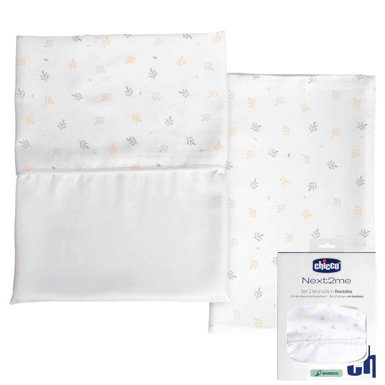 Chicco Çarşaf Seti Bambu U&D N2M Foliage