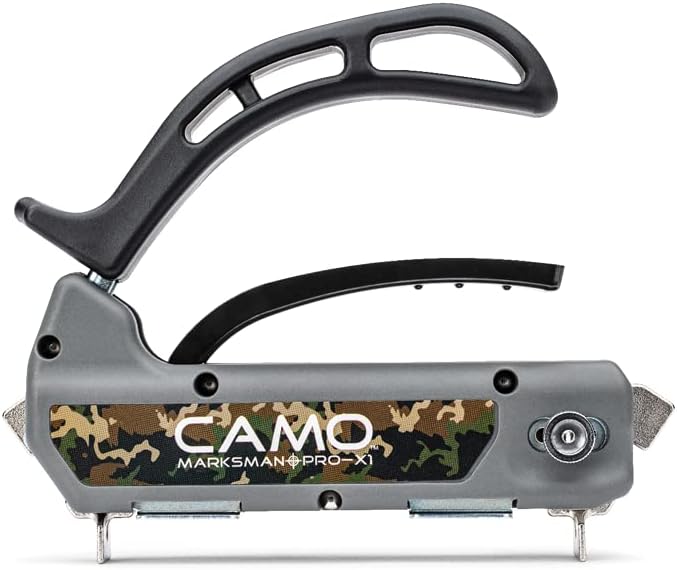 CAMO Marksman Pro-X1, Deck Tool for Edge Fastening Installation, 1/16" Spacing, Fits 5-1/4-5-3/4" Wood Decking (0345002)