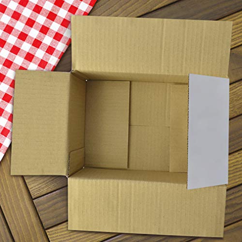 PETAFLOP Cardboard Boxes 6x4x4 Shipping Boxes White Kraft Corrugated Small Mailer Boxes, 25 Pack - Thumbnail 7