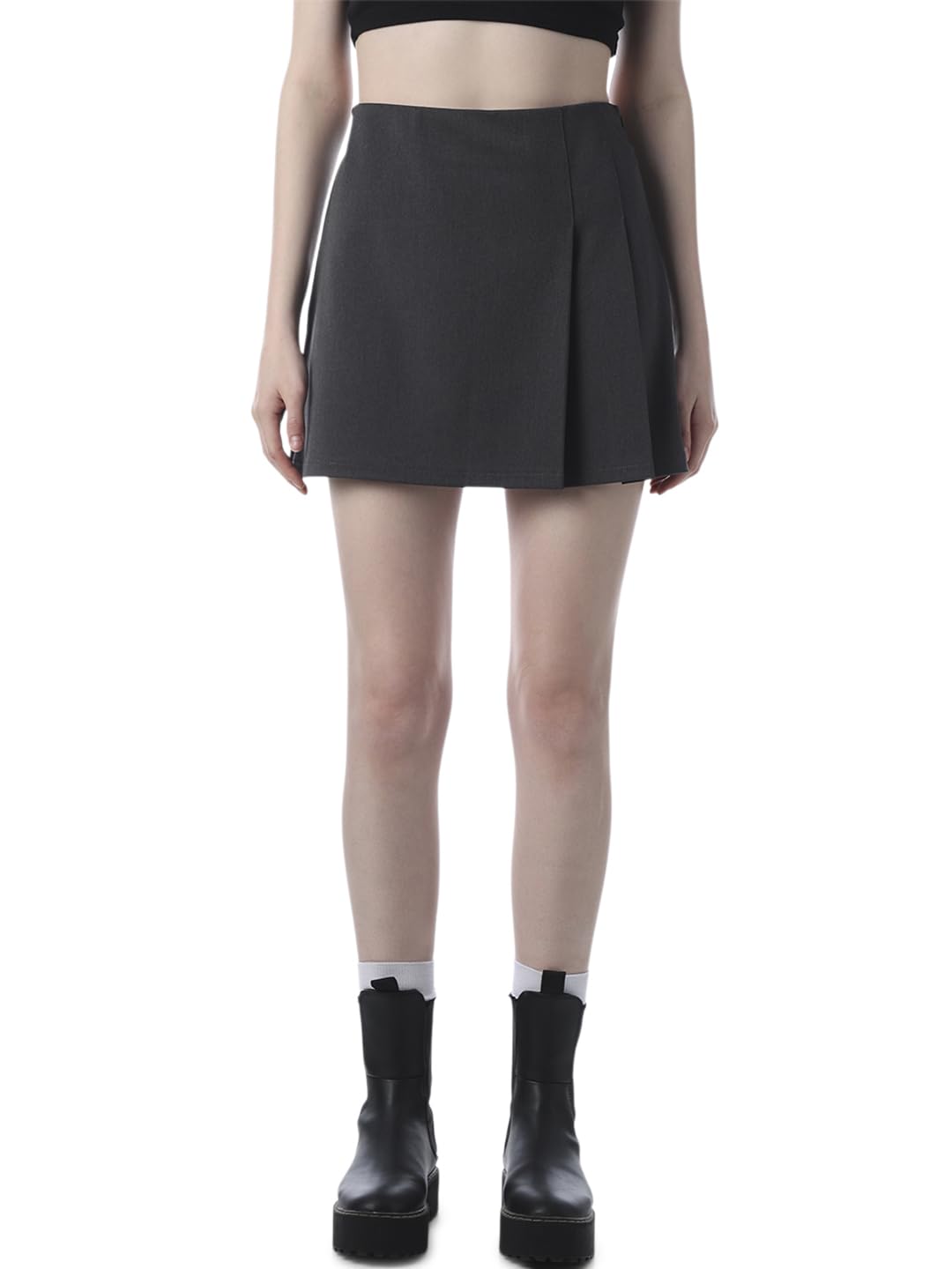only A-Line Mini Pleated Skirt-picture-22
