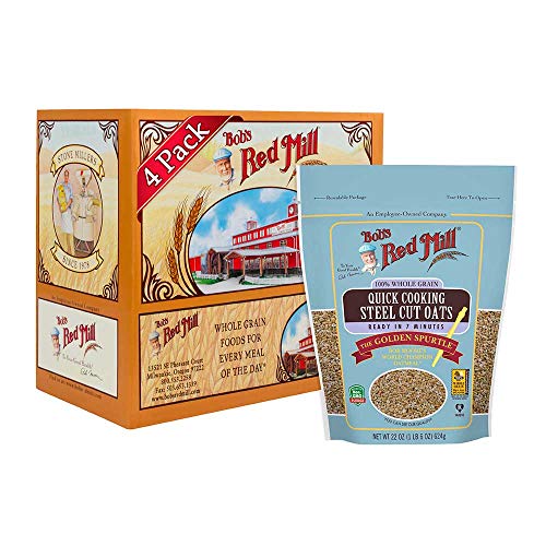 Bob's Red Mill Quick Cooking Steel Cut Oats, 22-ounce