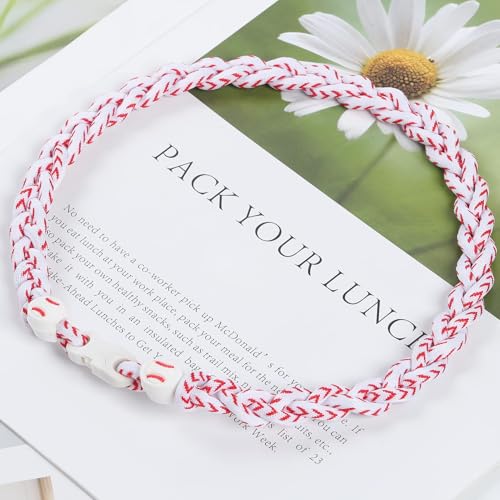 Rope Baseball Necklace - Baseball Tornado Necklace for American Men Women Softball Necklace3