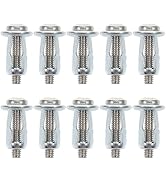 Hollow Metal Cavity Fixing Hollow Door Anchor for 0-5mm Door Extra Short Hollow Wall Anchors Alum...