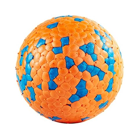 QIYADIN Pet Dog Ball Toys Tennis Ball for Aggressive Chewers, Durable Teething Balls Dog Chew Toys, Bouncy Fetch Ball for Small Medium Large Dogs Training and Playing Cover