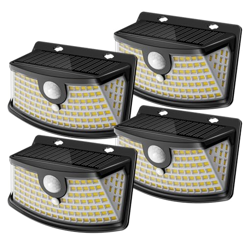 Aootek New Solar Motion Sensor Lights 120 LEDs...