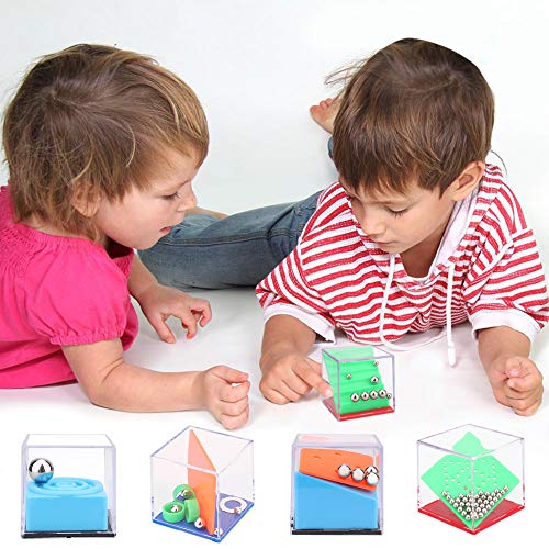 Sporgo 24 Stück Geduldsspiele Mini Denkspiel Mit Kugeln Kindergeburtstag Geschicklichkeitsspiel,Geduldsspiele Für Kinder Mitgebsel
