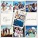 Iconikal 24-Photo Clear Cover Photo Albums, 4x6-Inch, 5-Pack to Store and Display Memories, Vacations, Events, Weddings