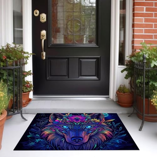 Tapis loup antidérapant grand format pour sécuriser et décorer le salon
