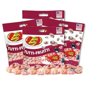 Jelly Belly Jelly Beans - Pack of 4 - Tutti Frutti - 3.5 oz Bags