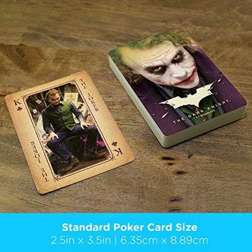 AQUAZA DC Comics The Joker Heath Ledger Playing Cards (nm)