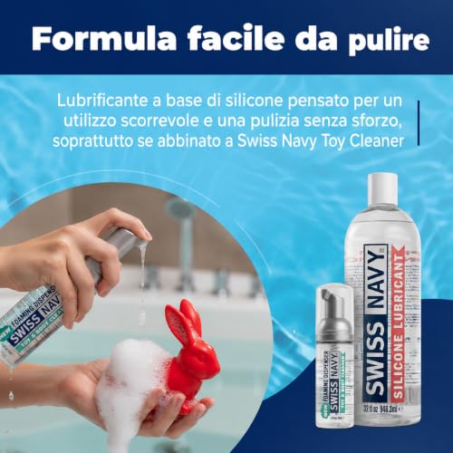 Swiss Navy Premium Silicone Based Lubricant - 32 oz | P...