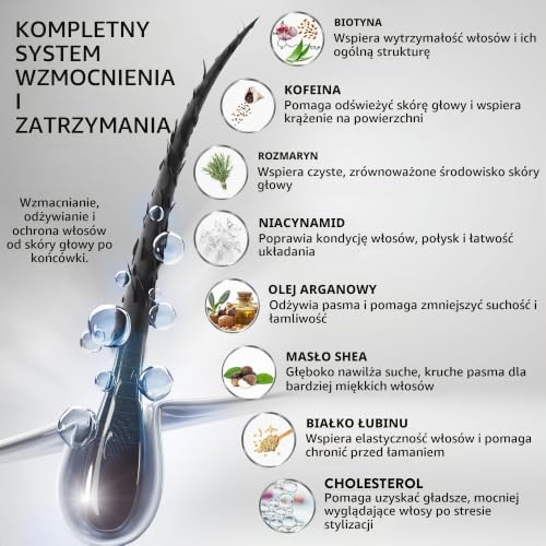 Zestaw szamponu i odżywki na porost włosów Watermans Hair Growth. Szybki wzrost włosów, doskonały na problemy z włosami. Grubsze, mocniejsze, wyglądające włosy. Problemy z włosami u kobiet i mężczyzn.