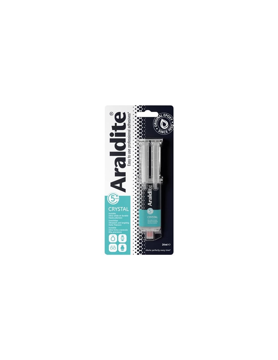araldit Cristal 5 min. (24 ML) (Araldite)