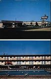 Circle J Motel and Restaurant Carlsbad, New Mexico NM Original Vintage Postcard