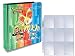 Pokemon X & Y 3-Ring Binder with 25 Platinum Ultra-Pro 9-Pocket Pages (Chespin, Fennekin and Froakie on front, Energy Symbols on back) 2 Inch XY Album