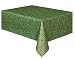 Unique Green Grass Plastic Tablecloth, 108" x 54" - 50273
