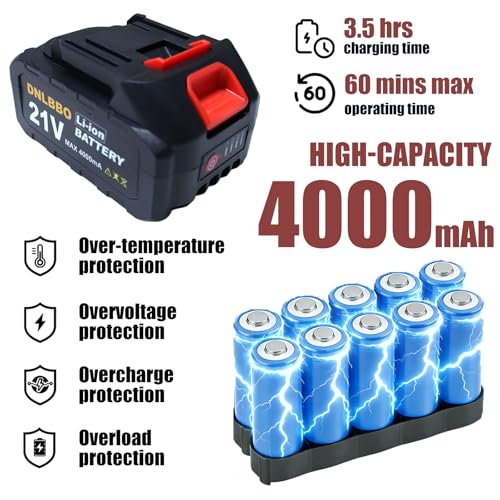 DNLBBO 21V 4.0Ah Lithium Battery