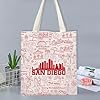 San Diego Travel Tote Bag San Diego Vacation-Moving Gift Sa n Dieg o Travel Souvenir Gift California Trip Merch (SanDiego T) #5