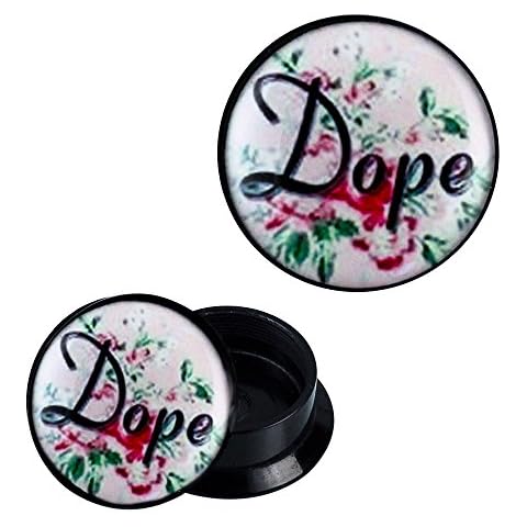 Plug en acrylique Chic-Net fleurs Cover