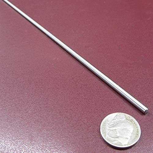316 Stainless Steel Hardened Shaft 4mm Diameter x 800mm Long 1 pc