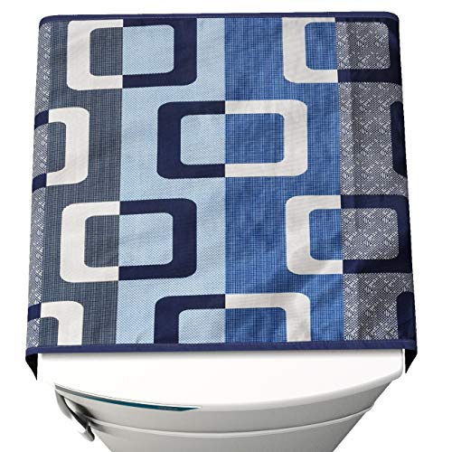 Image of Designer Blue Box Fridge Top Cover (21 X 39 Inches)